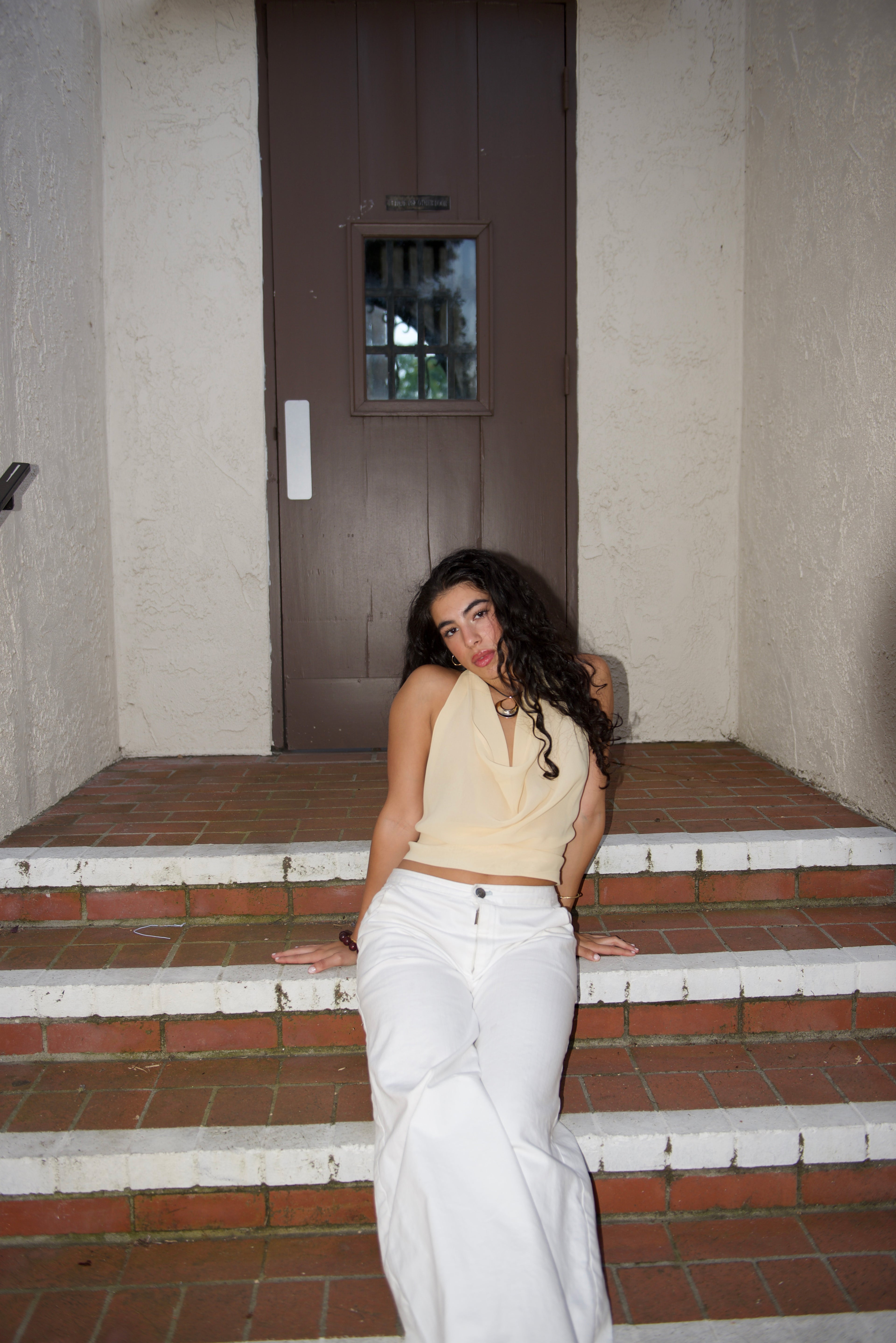 Lara Cowl Neck Top